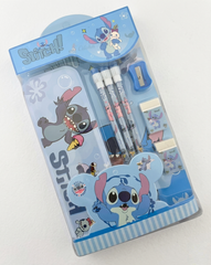 Kaiso 5-Piece Stationery Set for Kids – Includes Pencil Case, Pencils, Ruler, Eraser, and Sharpener