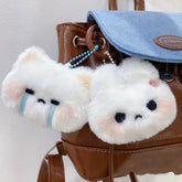 Miniso rabbit plushie bag charm, keychain