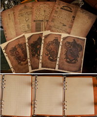 Miniso Harry Potter Diary – Multicolour Pages (Gryffindor)