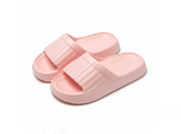 Miniso Unisex Open Toe Non-Slip Breathable Slippers (Pink)