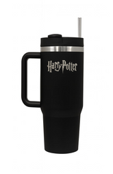 Miniso Harry potter tumbler with steel straw 1200 ml (Black)