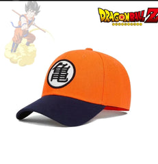 Miniso Orange and Black Dragon Ball Z Baseball Cap
