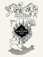 Miniso The Marauder's Map From Harry Potter Series
