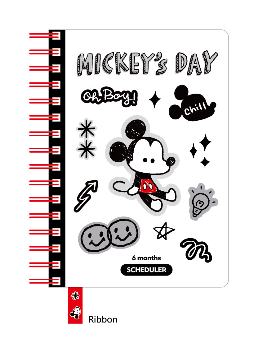 Disney Marvellous Mickey Collection A5 Planner (72 Sheets, 6 Months)