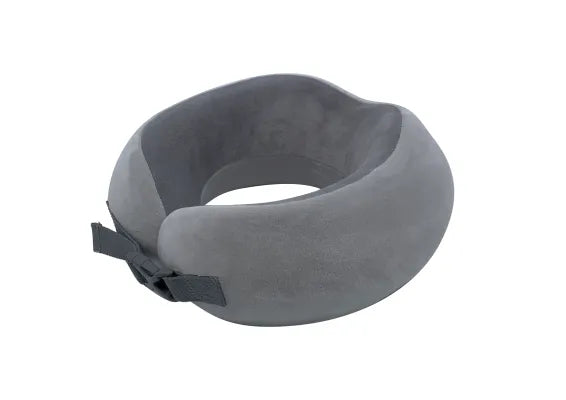 Miniso Compact Adjustable Memory Foam Neck Pillow(Gray)