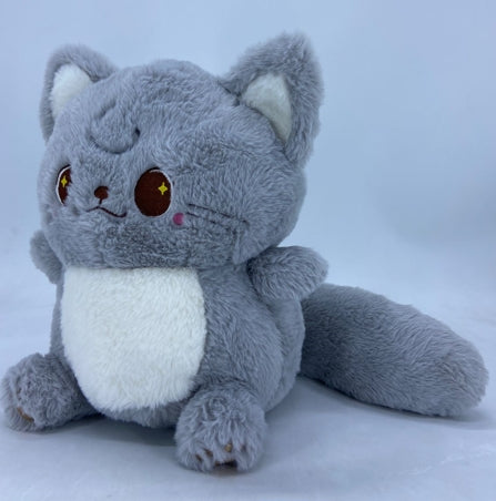 Miniso Desert Star Cat Series Plush Toy 33CM (Gray)