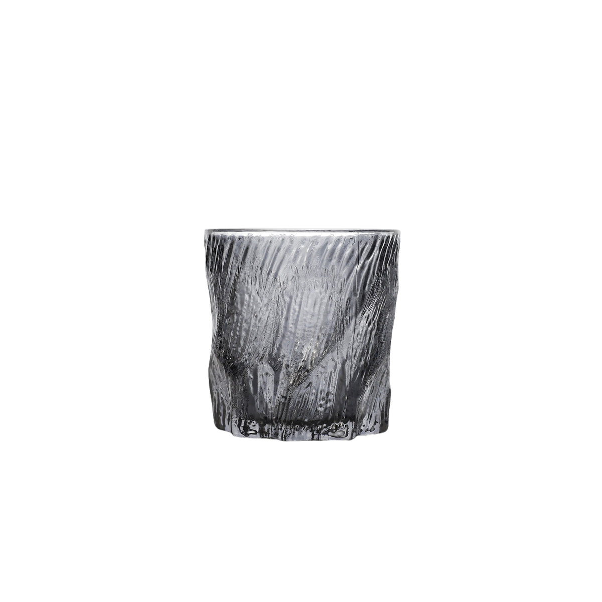Patterned Glass Mug 260mL(Black)