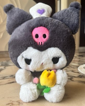 Miniso Kuromi Flower Series Plush Toy 27CM