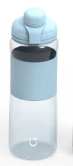 Miniso Light Enjoy Series Sports Handle Plastic Bottle 600mL(Blue)