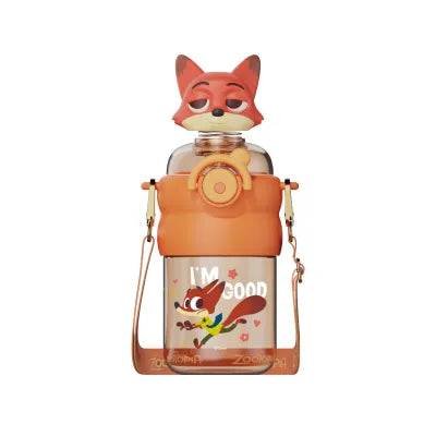 Miniso Disney Zootopia Portable TRITAN Bottle 600mL (Nick)