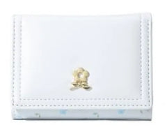 Miniso Flower Tri-Fold Women's Wallet(Light Blue)