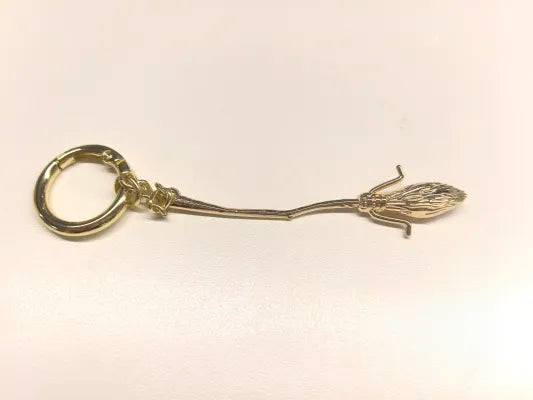 Harry Potter Flying Broom Keychain