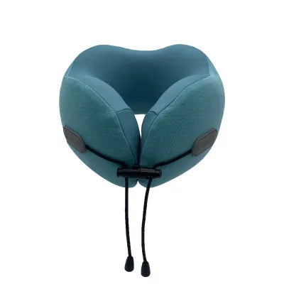 Miniso Drawstring Memory Foam Neck Pillow(Green)