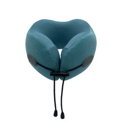 Miniso Drawstring Memory Foam Neck Pillow(Green)