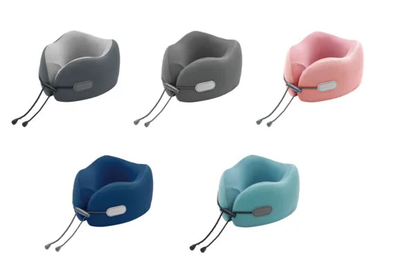 Miniso Drawstring Memory Foam Neck Pillow(Navy)