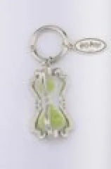 Harry Potter Snake Shape Green Sand Clock Keychain