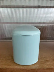 Miniso Minimalist Solid Color Manual Desktop Trash Can (Blue)