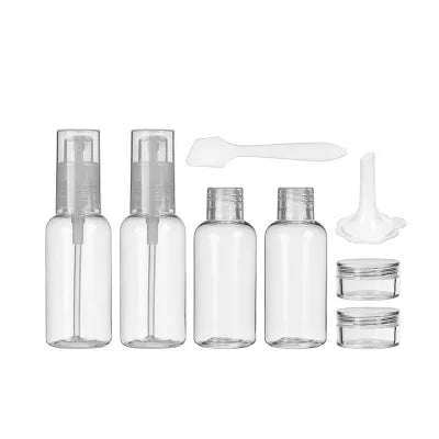 Miniso Portable 8-Piece Travel Bottle Set