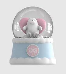 We Bare Bears Series 4.0 Cloud Crystal Ball Figure Model (Ice Bear)