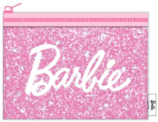 Miniso Barbie Collection PVC Stationery Case (14×12cm)