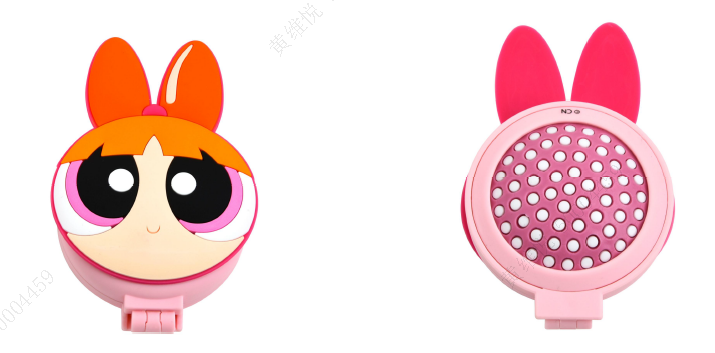The Powerpuff Girls Collection Folding Mirror Brush(Blossom) NEW