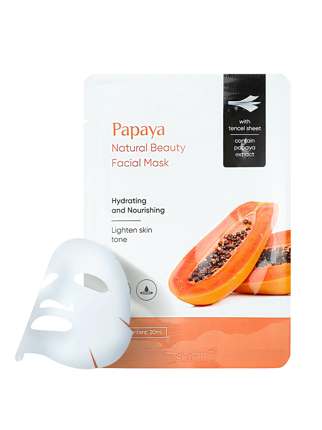 Natural Beauty Facial Mask(Papaya)