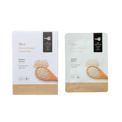 Miniso Natural Beauty Facial Mask(Rice)