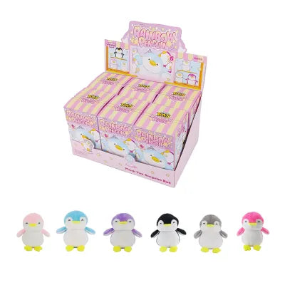 Miniso Rainbow Penguin Plush Toy Surprise Box
