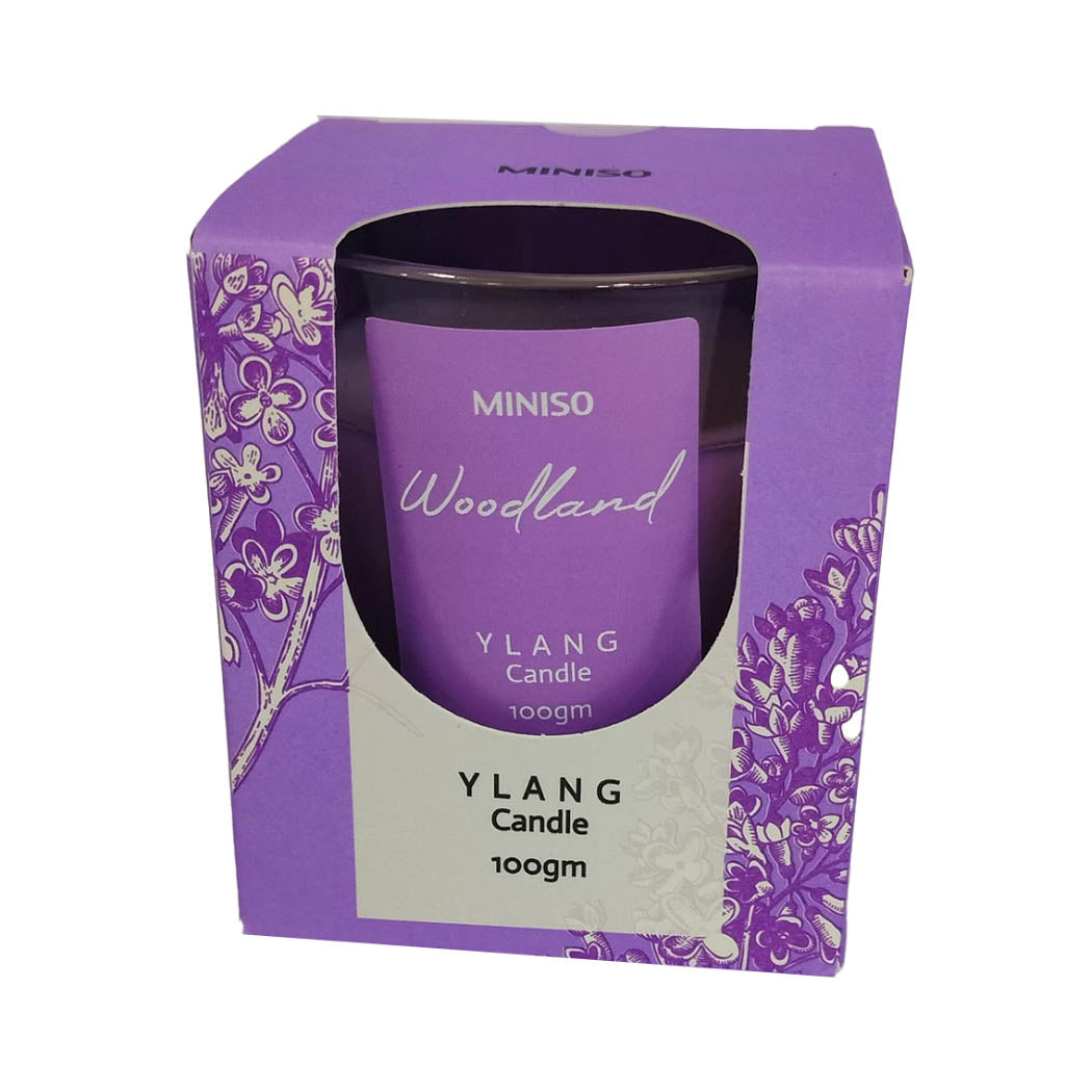 Miniso Woodland Candle 100g(Ylang)