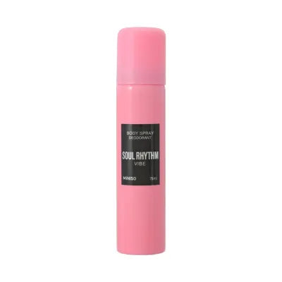 Miniso Soul Rhythm Deodorant Body Spray 75ML(Vibe)