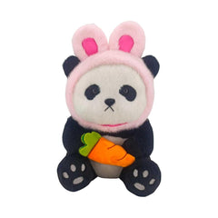 Miniso Cute Panda Plush Toy 25CM (Pink Bunny)