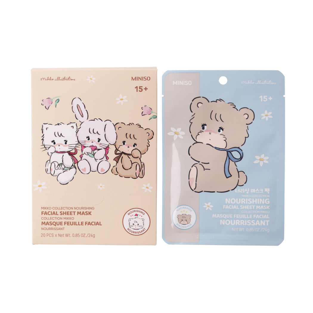 MIKKO Collection Nourishing Facial Sheet Mask(Niacinamide)