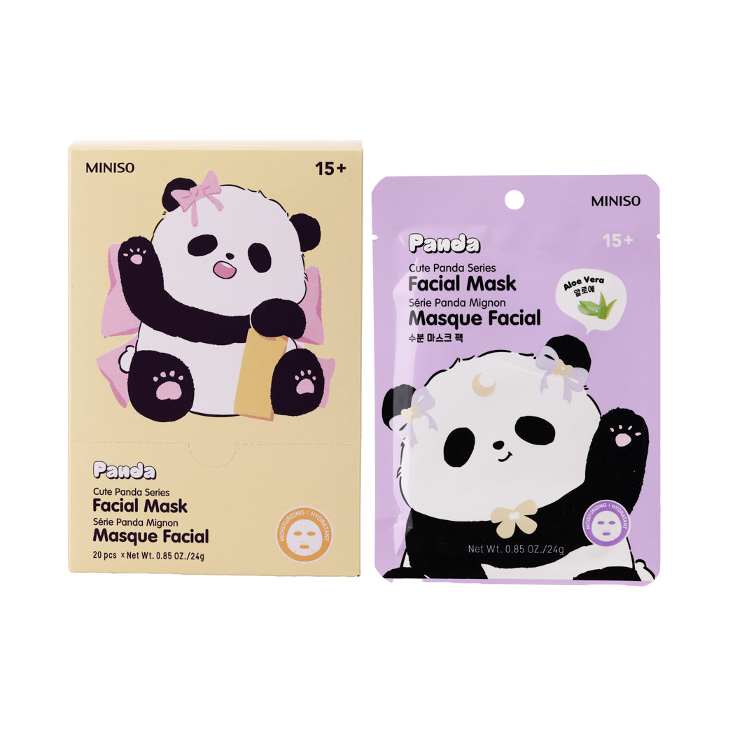 Cute Panda Series Facial Mask(Aloe Vera) – Miniso Srinagar