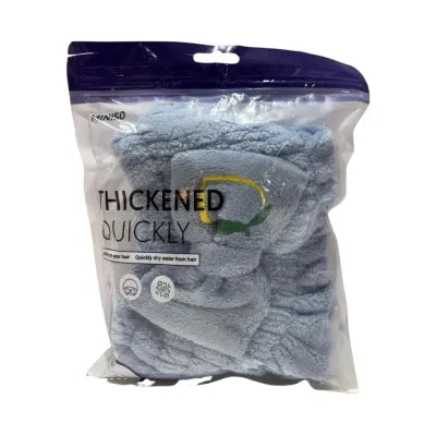 Miniso Absorbent Hair Towel cap(Lemon)