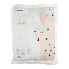Miniso White Cotton Ball 100pcs