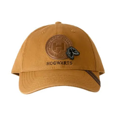 Harry Potter School Leather Label Baseball Cap(Yellow)
