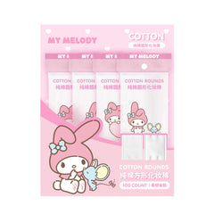 My Melody Square Cotton Pads (100 Count)