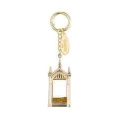 Harry Potter Metal Liquid Glitter Mirror Keychain