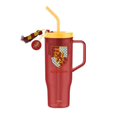 Harry Potter Plastic Tumbler with Straw (1250mL)(Red)