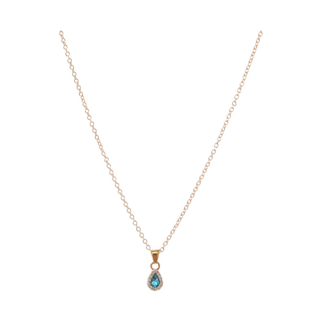 Waterdrop Gem Necklace