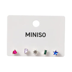 Stud Earrings (5 pcs)