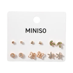 Simple Series Earrings (6 Pairs)