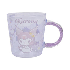 Kuromi Flower Language Series Glass Mug 450mL