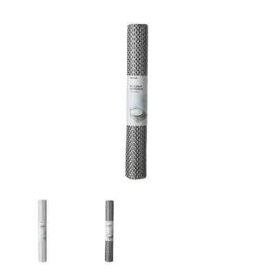 Miniso Check Placemat (Silver/Gray)