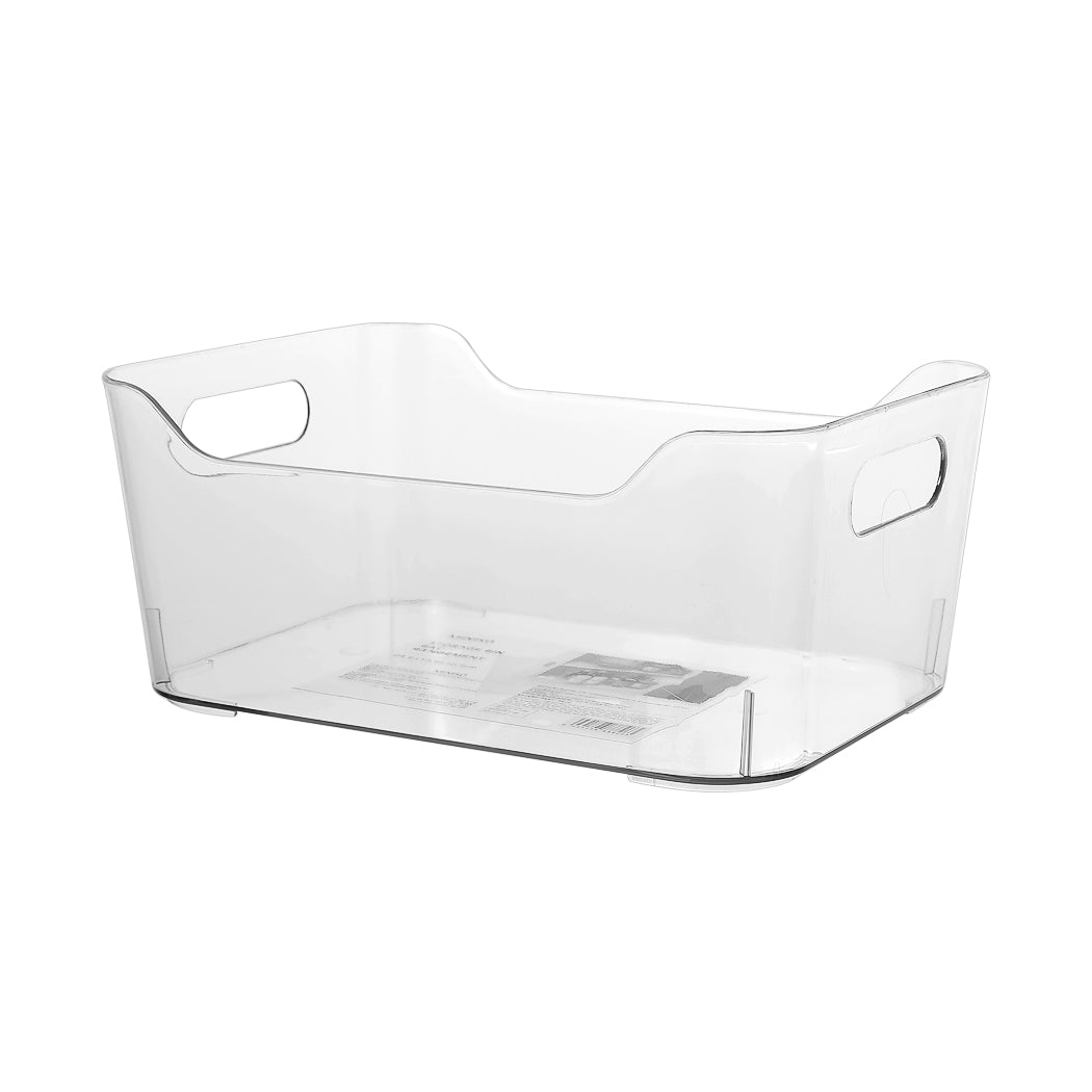 Transparent Series Plastic Storage Bin (S)(Transparent)
