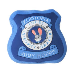 Miniso Disney Zootopia Collection Police Badge Pillow (Officer Judy)