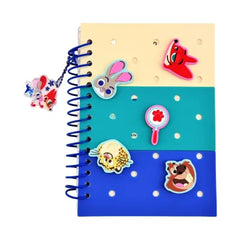 Miniso Disney Zootopia 2 Collection A5 Holes Wire-bound Book (80 Sheets)