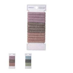 Basic Series Sparkling Hair Ties (12 pcs)