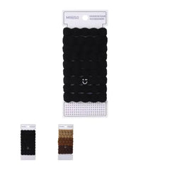 Basic Series Pea Hair Ties (9 pcs)