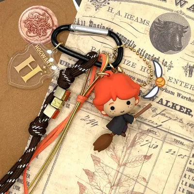 Harry Potter Magic Broom Rider Pendant(Ron)